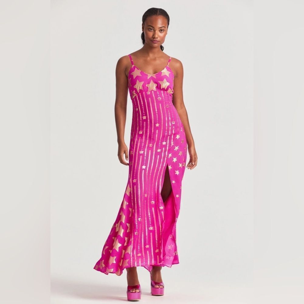 LoveShackFancy Shine Maxi Dress